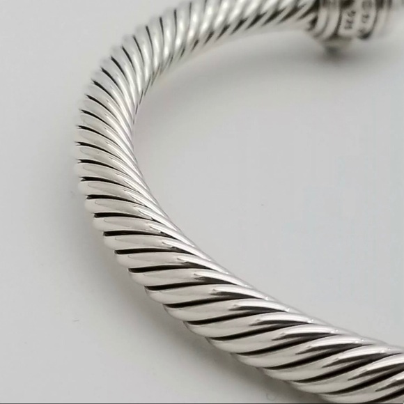 David Yurman 5mm Classic Cable Renaissance Bangle - Picture 7 of 8